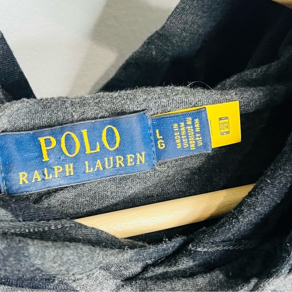 Polo Ralph Lauren Black / Gray Camo Classic Hoodie Large - Picture 5 of 6